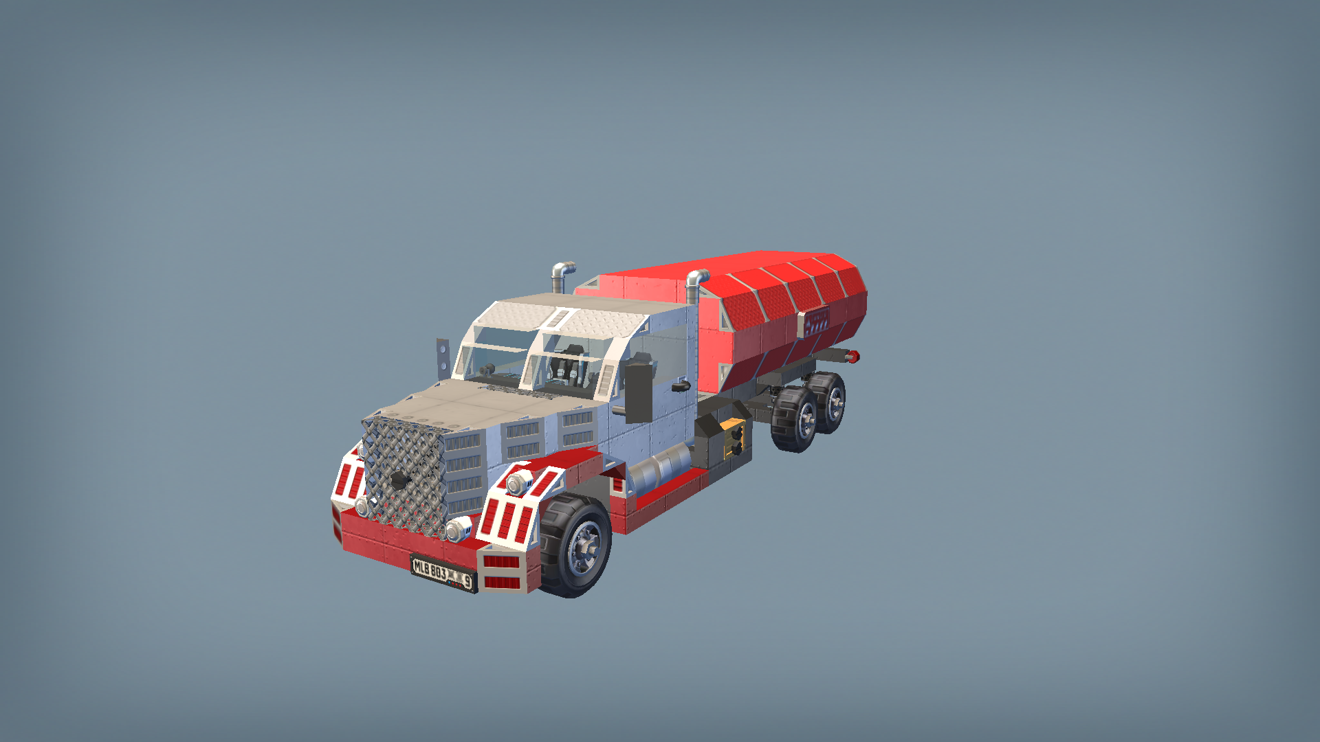 Old Tank truck 03 (fuel version)