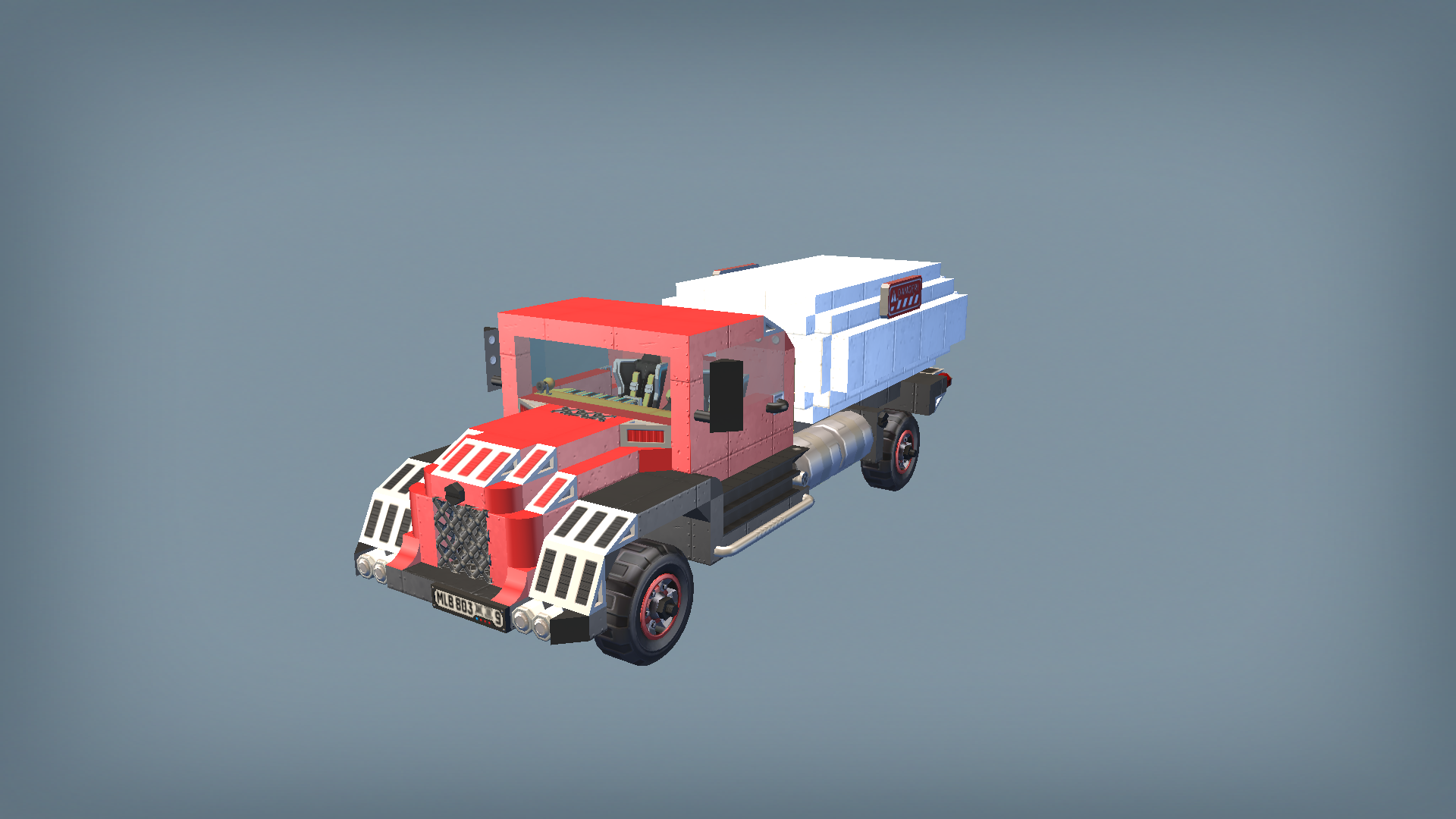 Old Tank truck 01 (fuel version)