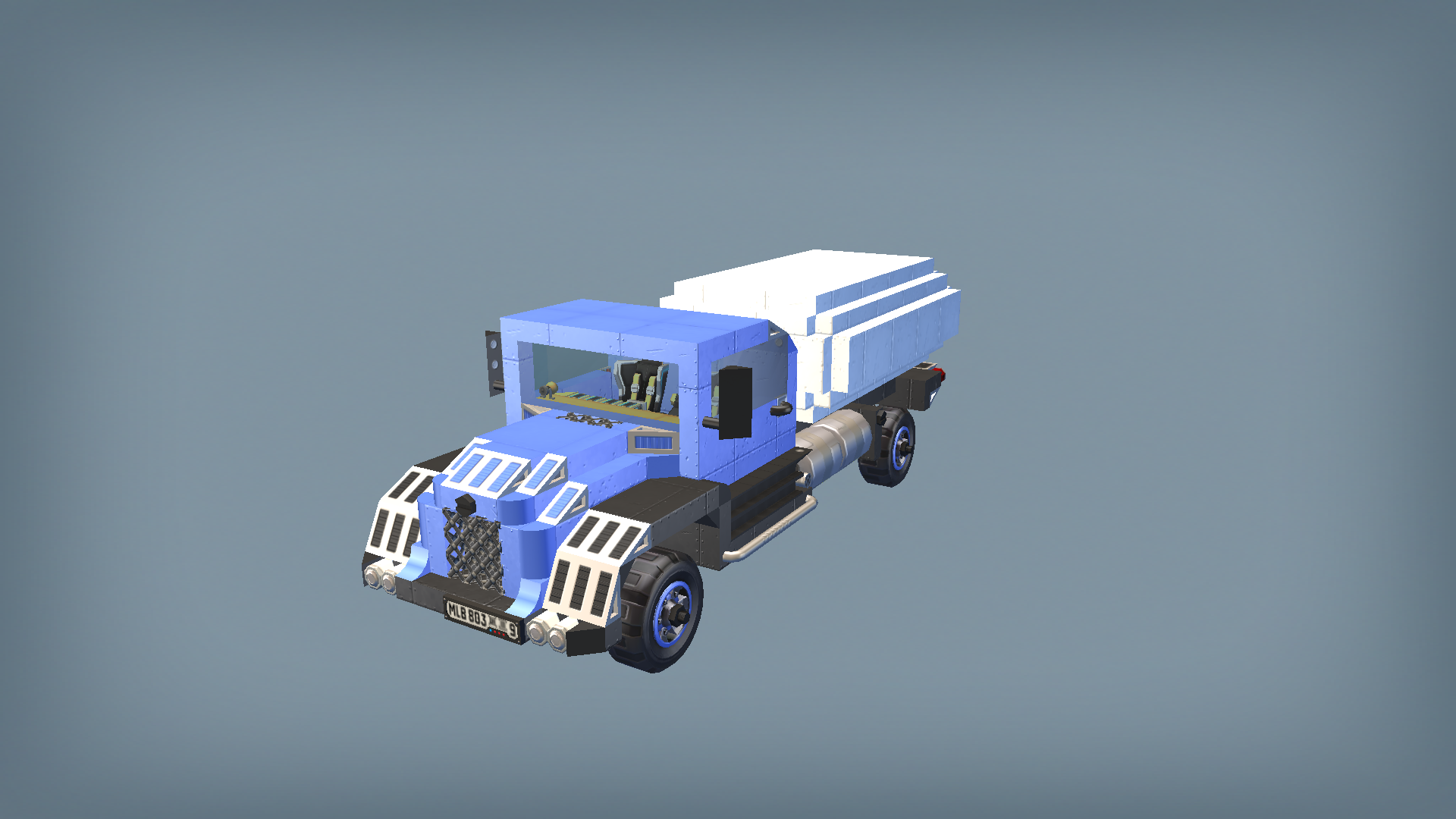 Old tank truck 01 (water version)