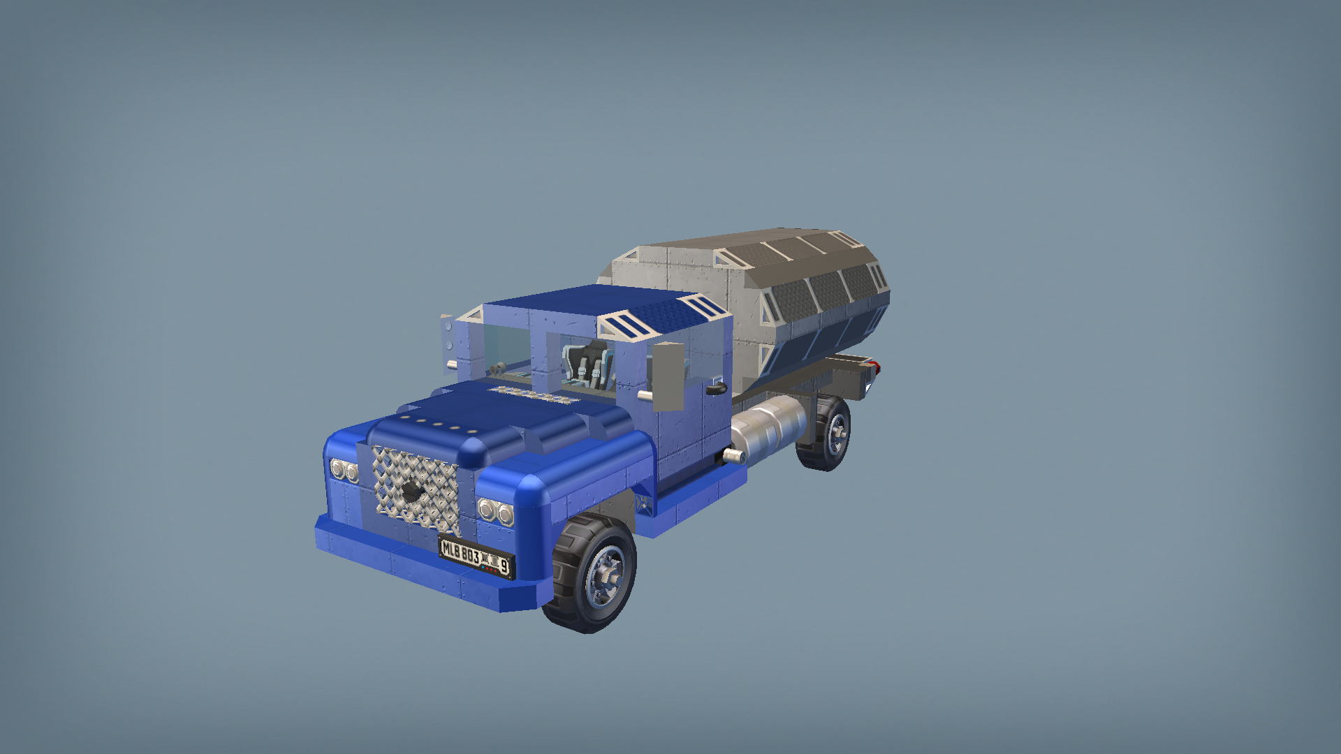 Old tank truck 02 (water version)