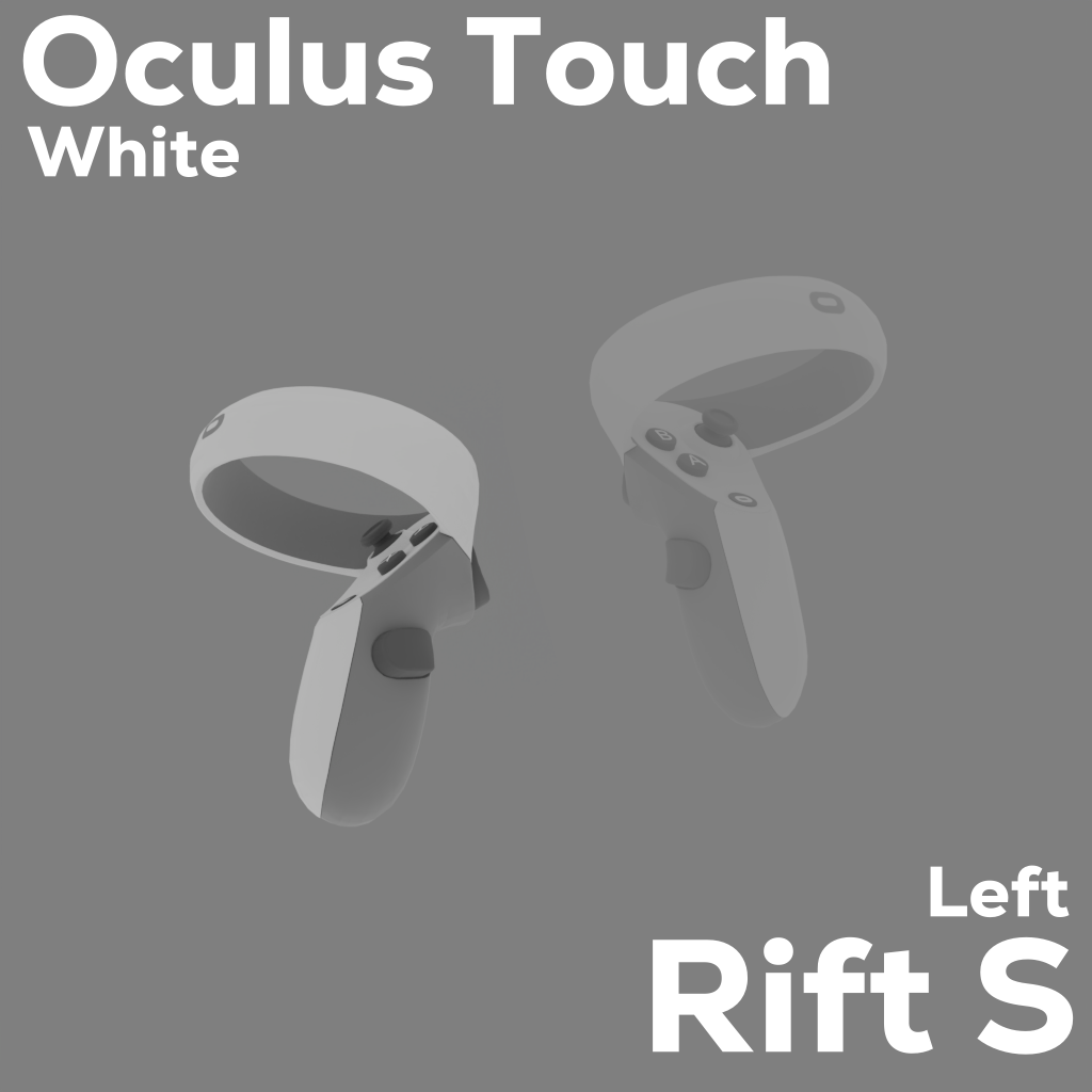 White Rift S controllers (Left) preview