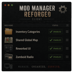 Mod Manager Reforged (Client) – Project Zomboid Mod