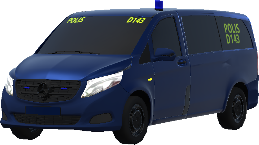 MB VITO Swedish poice semi undercover preview