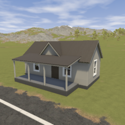 1910's small house unfurnished