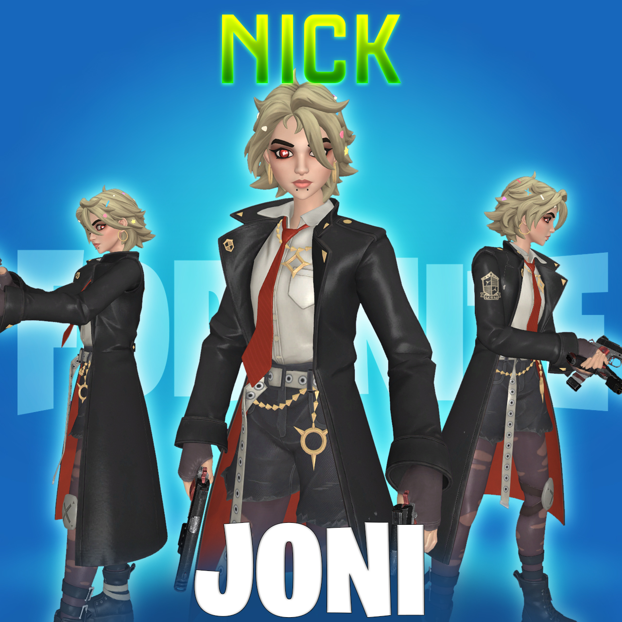 [COMM] Fortnite: Joni the Red - Nick

