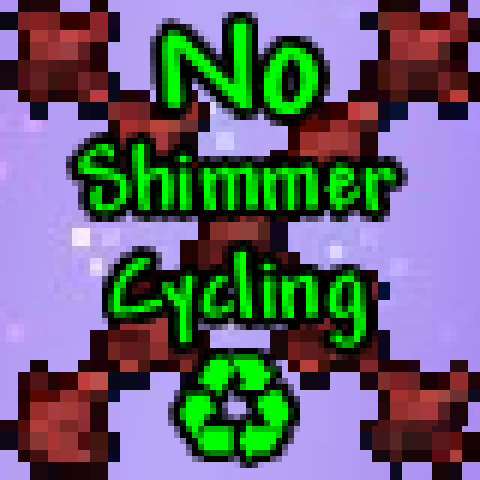 Disable Shimmer Cycling – tModLoader Mod