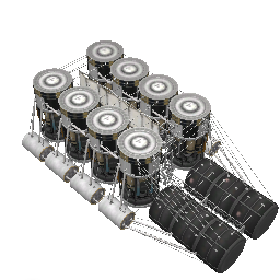 Titan 2.5m U8 Cylinder Conversion Motor
