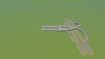 T-Junction Elevated Exit