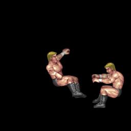 Ricochet Rolling Dropkick