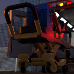 Working Ambulance Stretcher