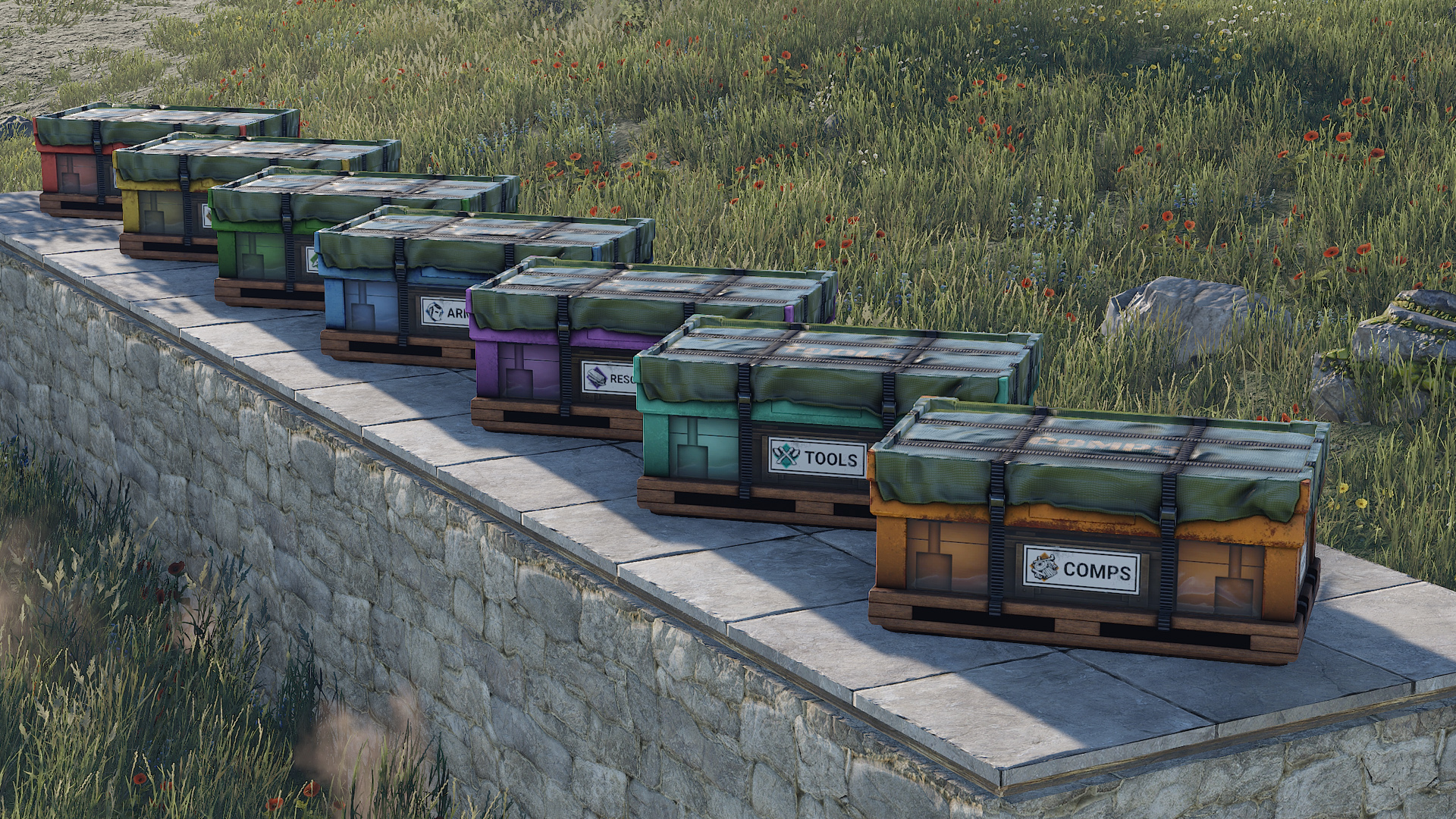 Components Supply Container