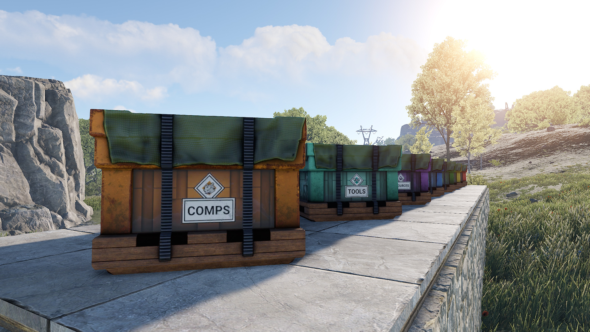 Components Supply Container