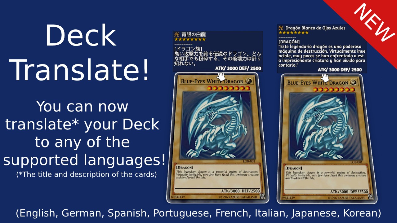 Steam Workshop::Yu-Gi-Oh! Ultimate Collection [EN, DE, FR, IT, JA, KO, PT,  ES]