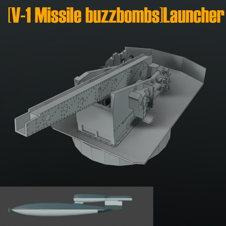 [V-1 Missile buzzbombs]Launcher