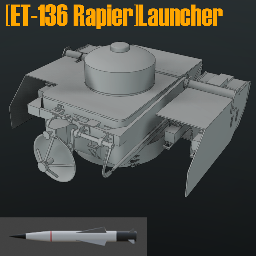 [ET-136 Rapier]Launcher