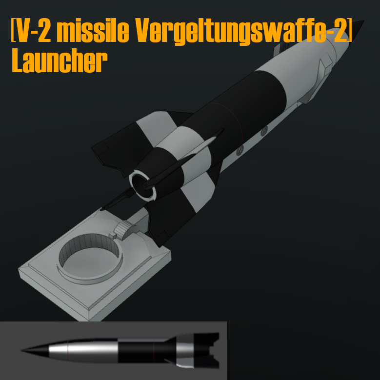 [V-2 missile Vergeltungswaffe-2]Launcher