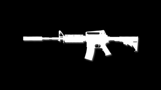 Steam Workshop::(COD: MW) M4A1 Suppressed HUD Icon (M16)
