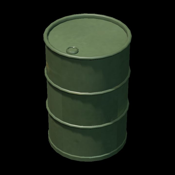 Barrel - green