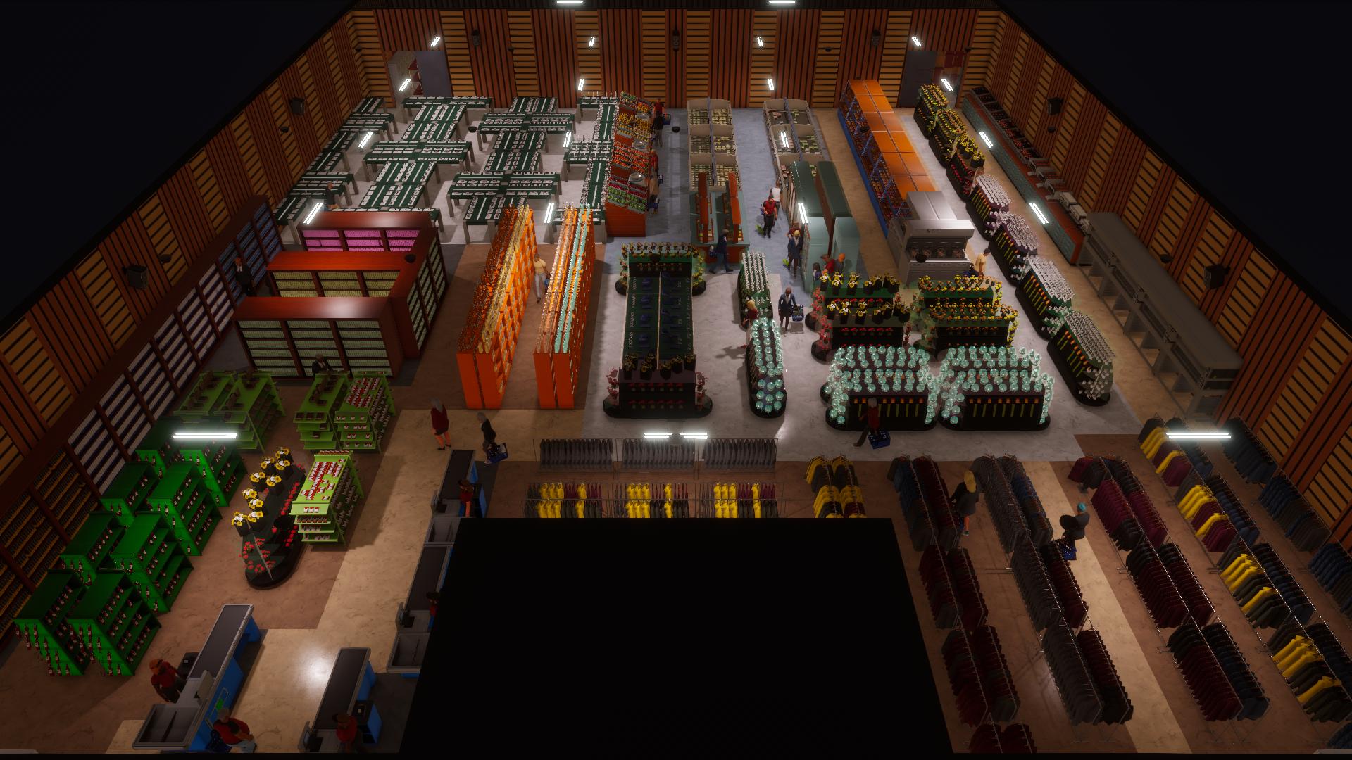 All in One Self-Service Store 1000m² M1