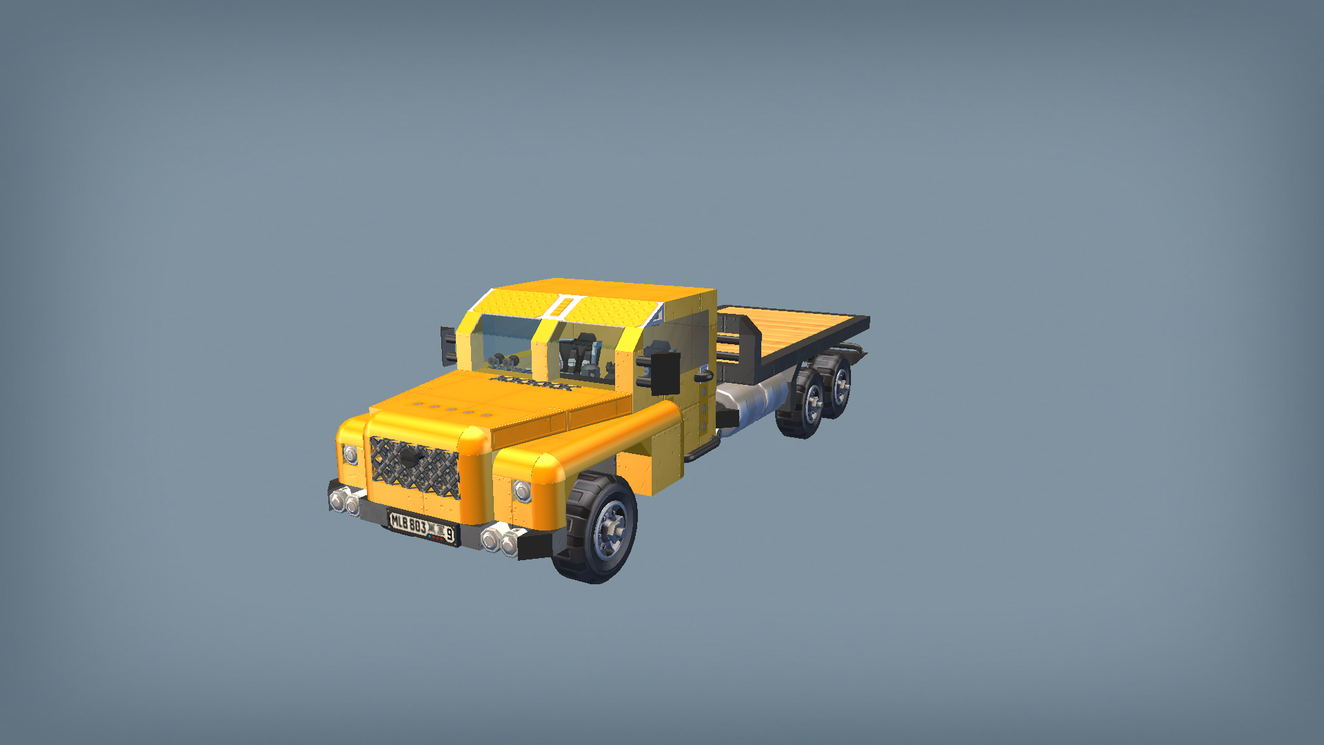 Offroad truck (flatbed version) 01