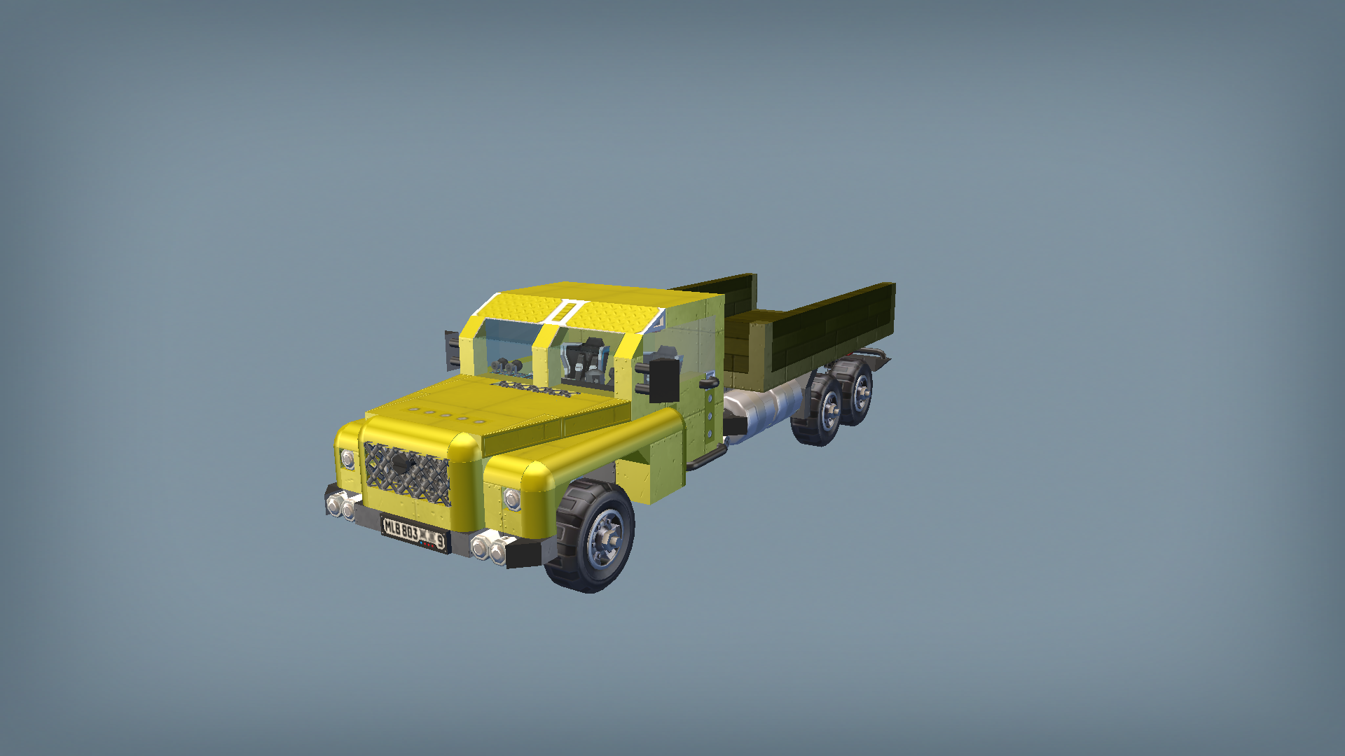 Offroad truck (sideboard version) 01