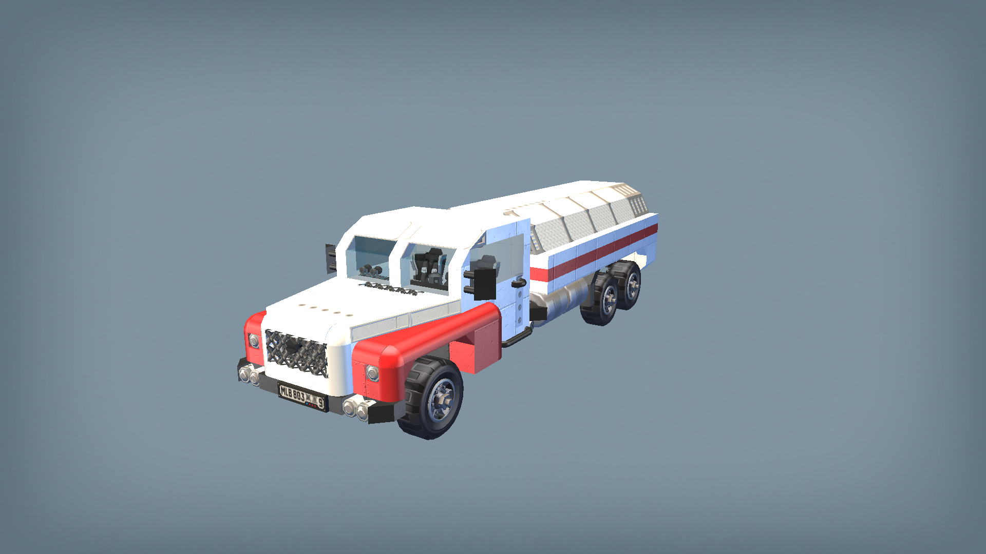 Tank offroad truck (fuel version) 01