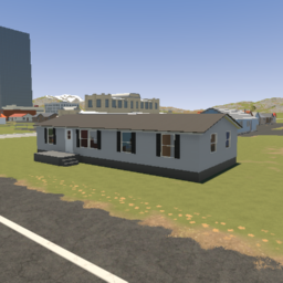 1980's-1990's double wide mobile home