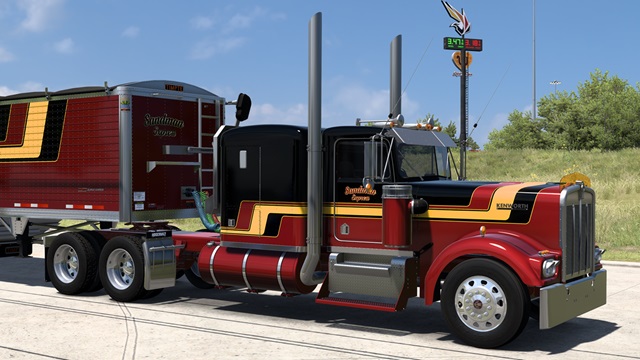 andman Express Skin for the CT Modding W900!. All Cabs