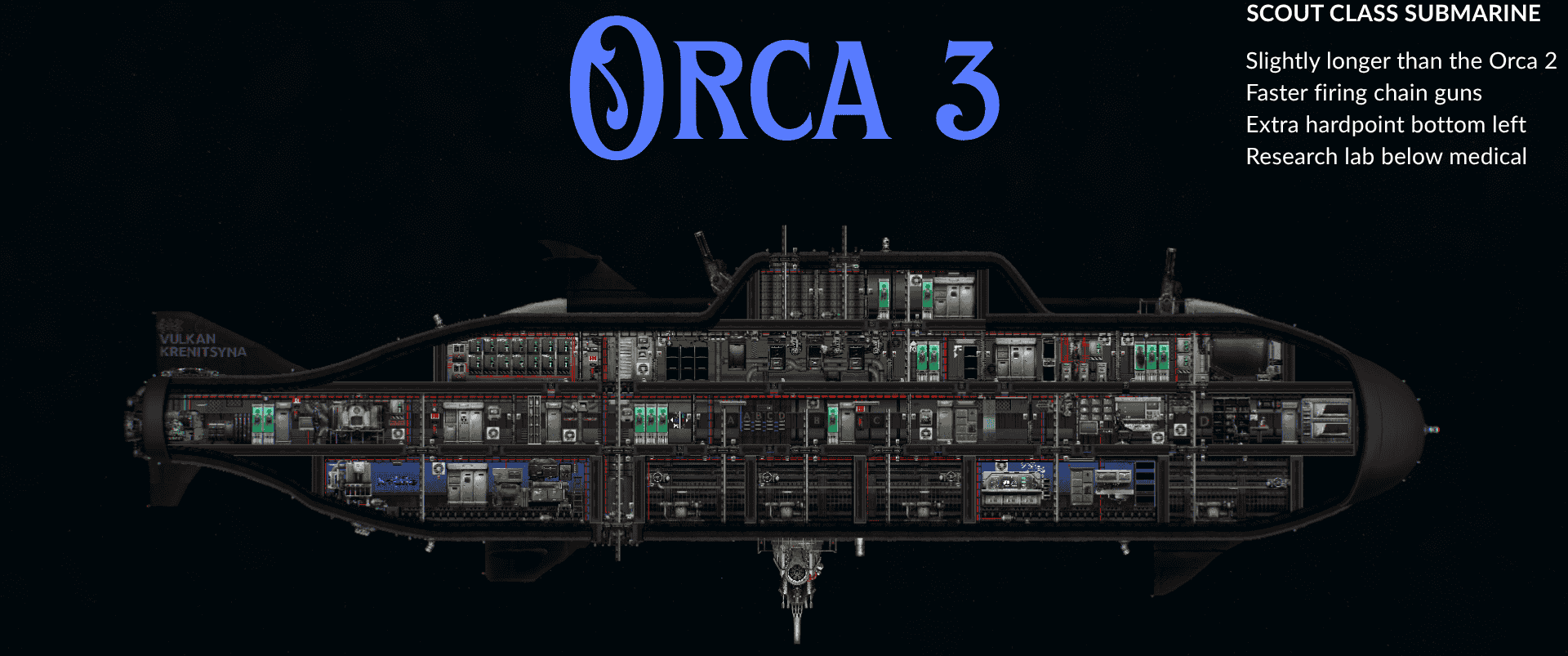 Orca3 – Barotrauma Mod