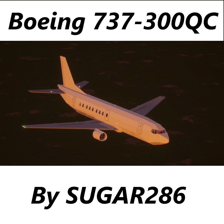Boeing 737-300QC  (By Sugar 286)