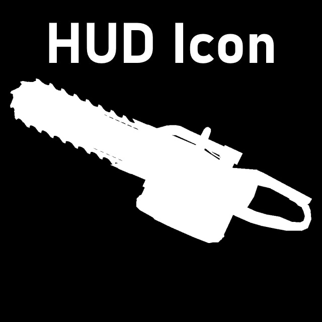 Fallout: New Vegas - Chainsaw HUD Icon (Chainsaw)