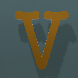 Shiny Bronze Letter L.Case v