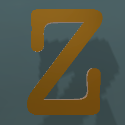 Shiny Bronze Letter L.Case x