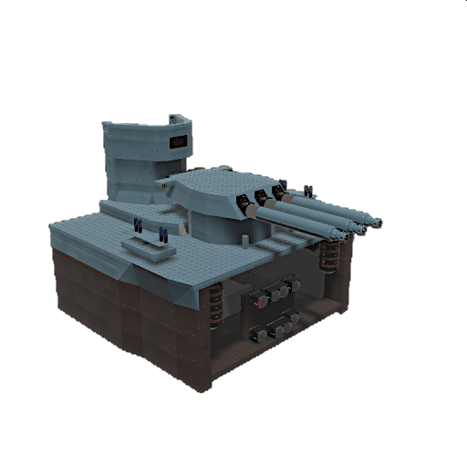 Battleship Montana [2nd generation Huge] 3rd part