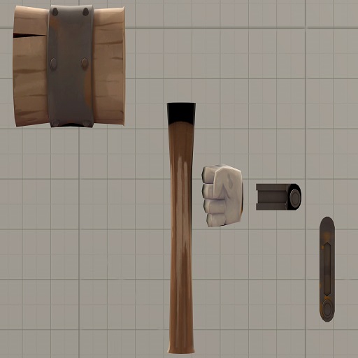 Team Fortress 2 Enhanced Carnival Mallet (Prop)