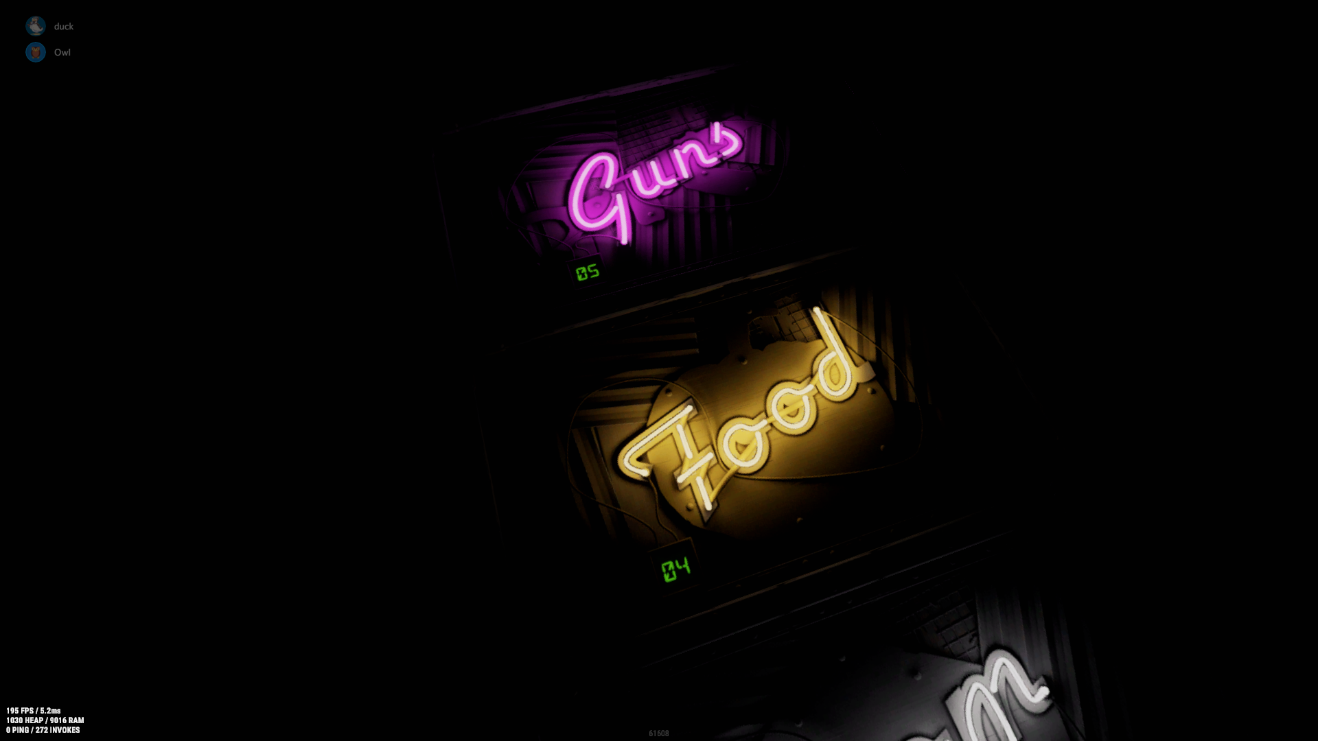 Neon Gun Storage