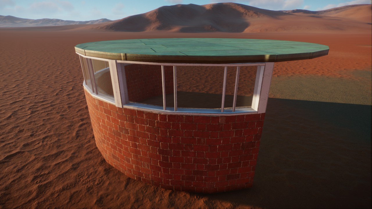 Formal Garden Low Round Shelter