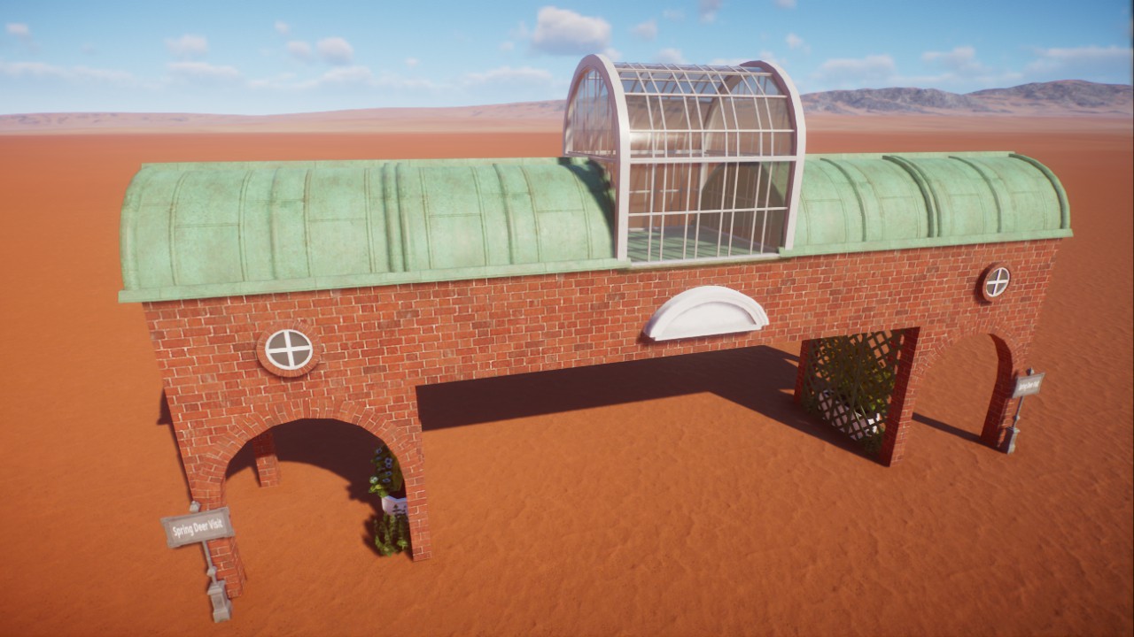 Formal Garden Animal Talk Canopy