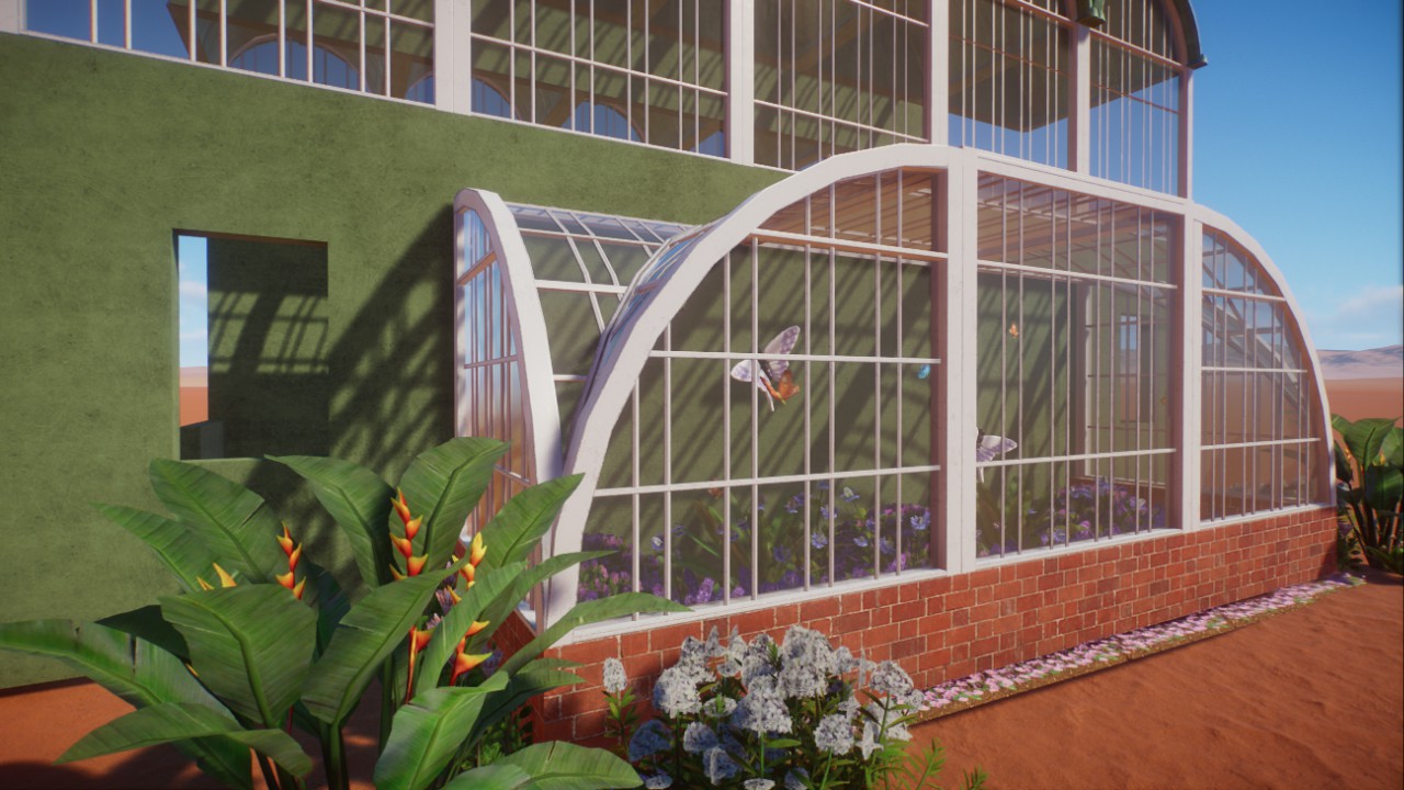 Formal Garden Butterfly-Garden Station