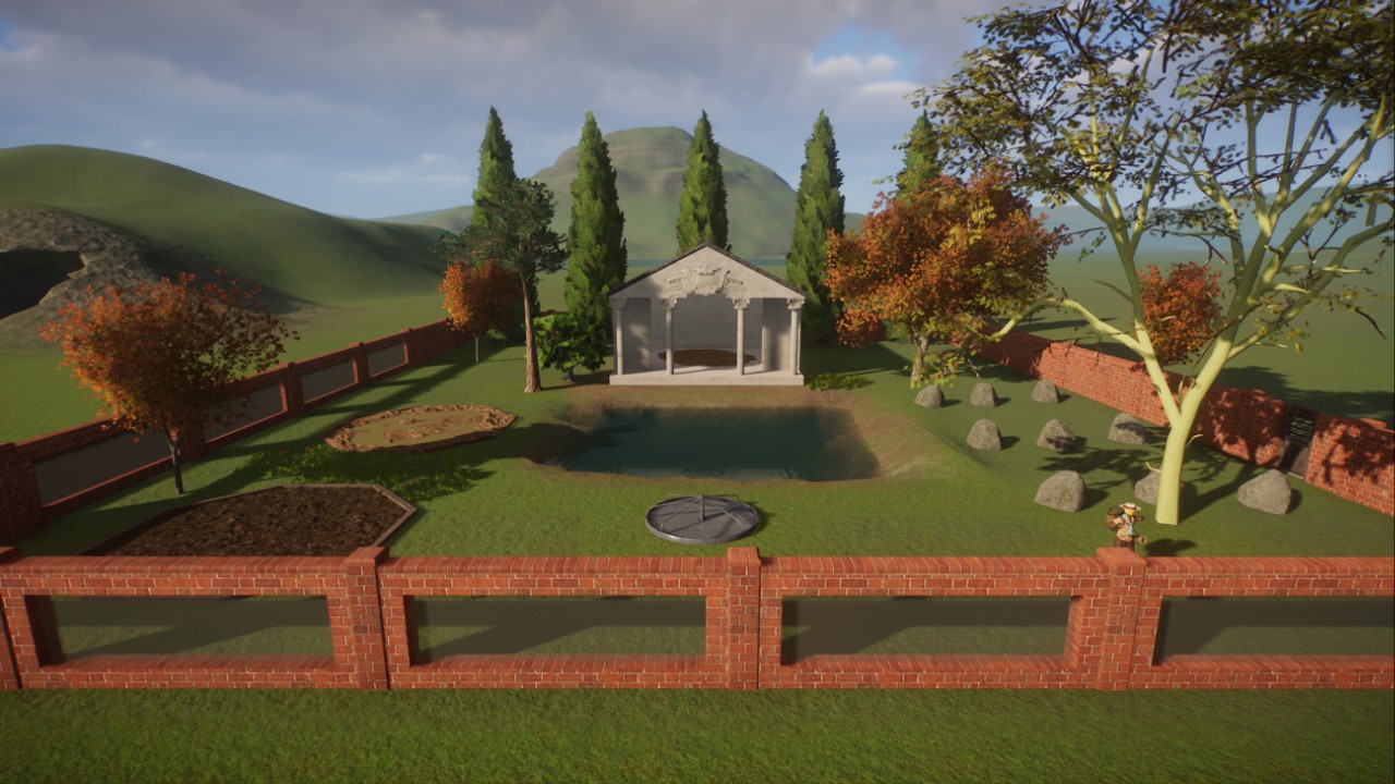 Cemetery Warthog/Buffalo Habitat