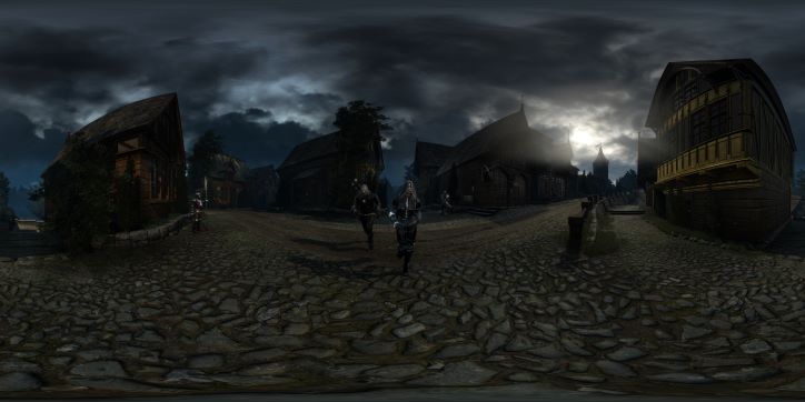 The Witcher 3 Yennifer in Oxenfurt