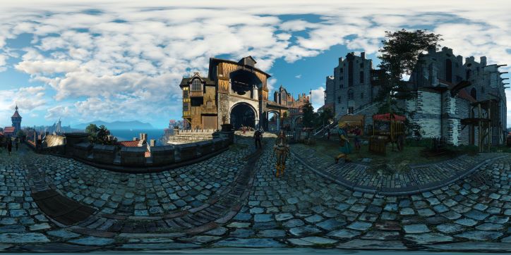 The Witcher 3 Ciri on Temple Isle