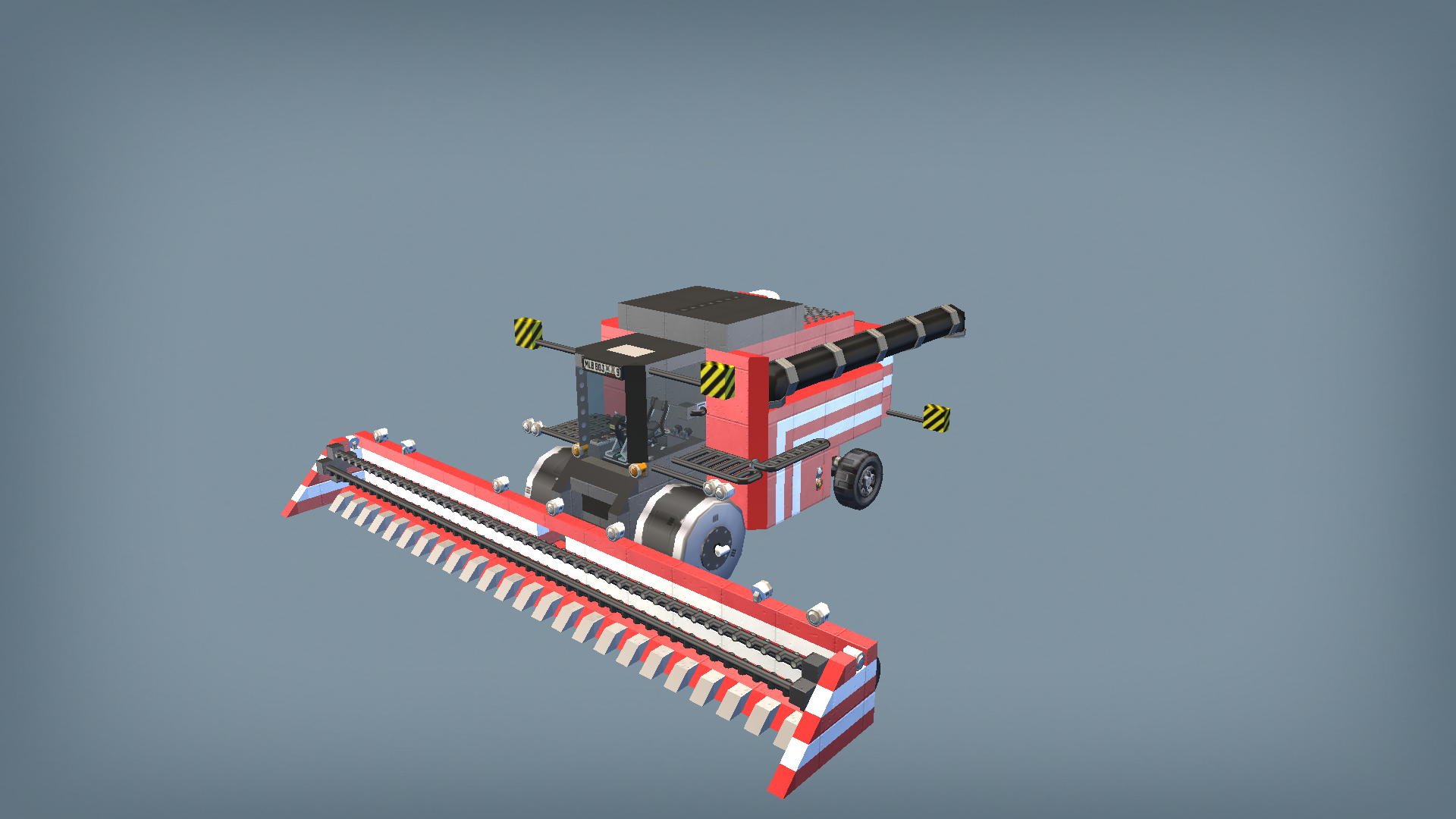 Combine harvester (wheat)