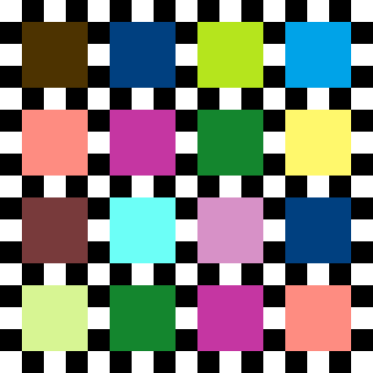 Colour-Blind Enhanced Scheme