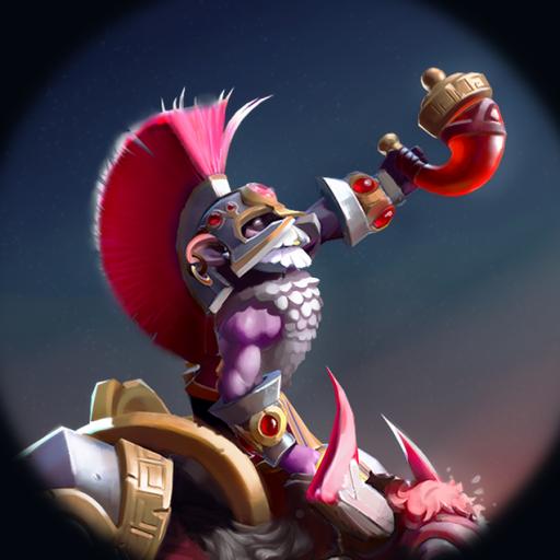 Flask of the Minotaur Champion - Crimson