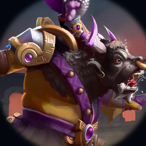 Shoulders of the Minotaur Champion - Regal