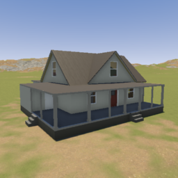 1 1/2 story 1910's house