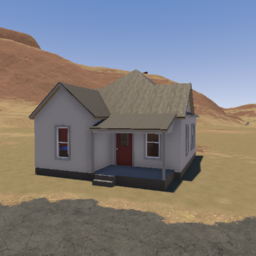 1 story 1900s house