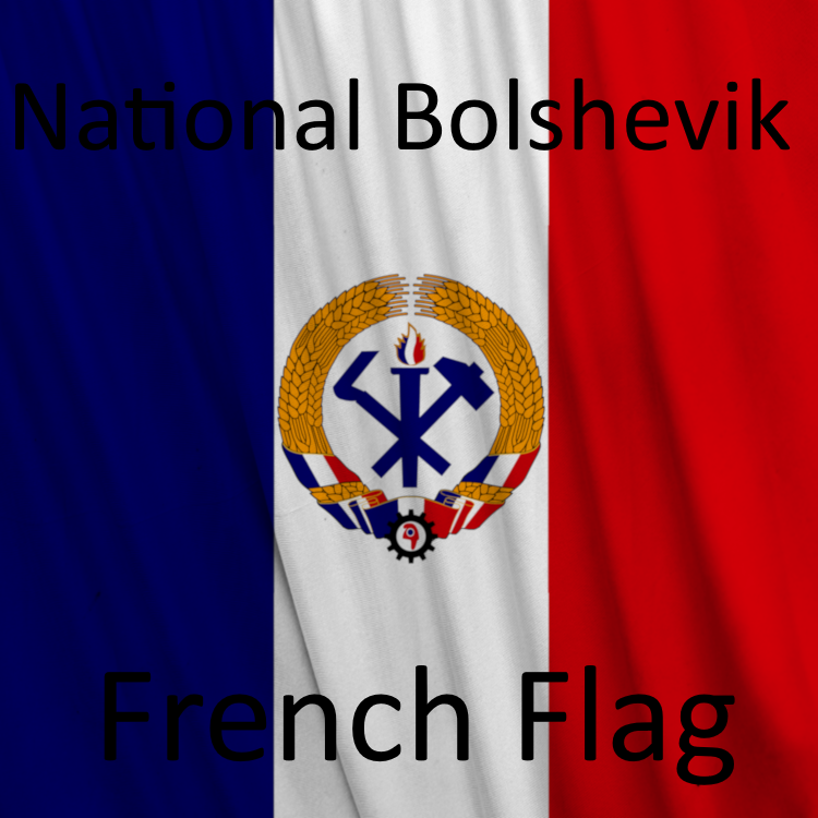 National Bolshevik France flag