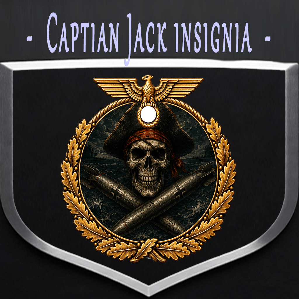 Emblem Captian Jack insignia
